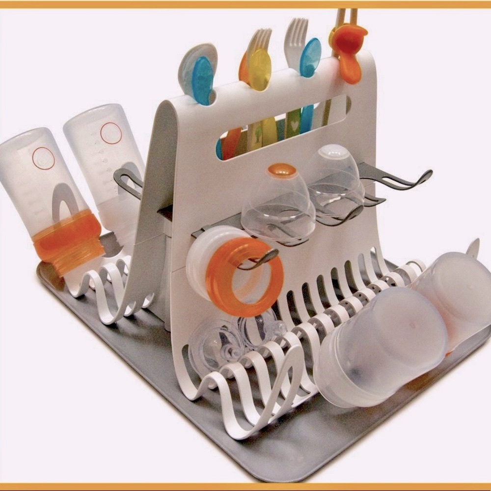 Prince Lionheart Baby Bottle and Parts Drying Rack for Kitchen Countertop ✨